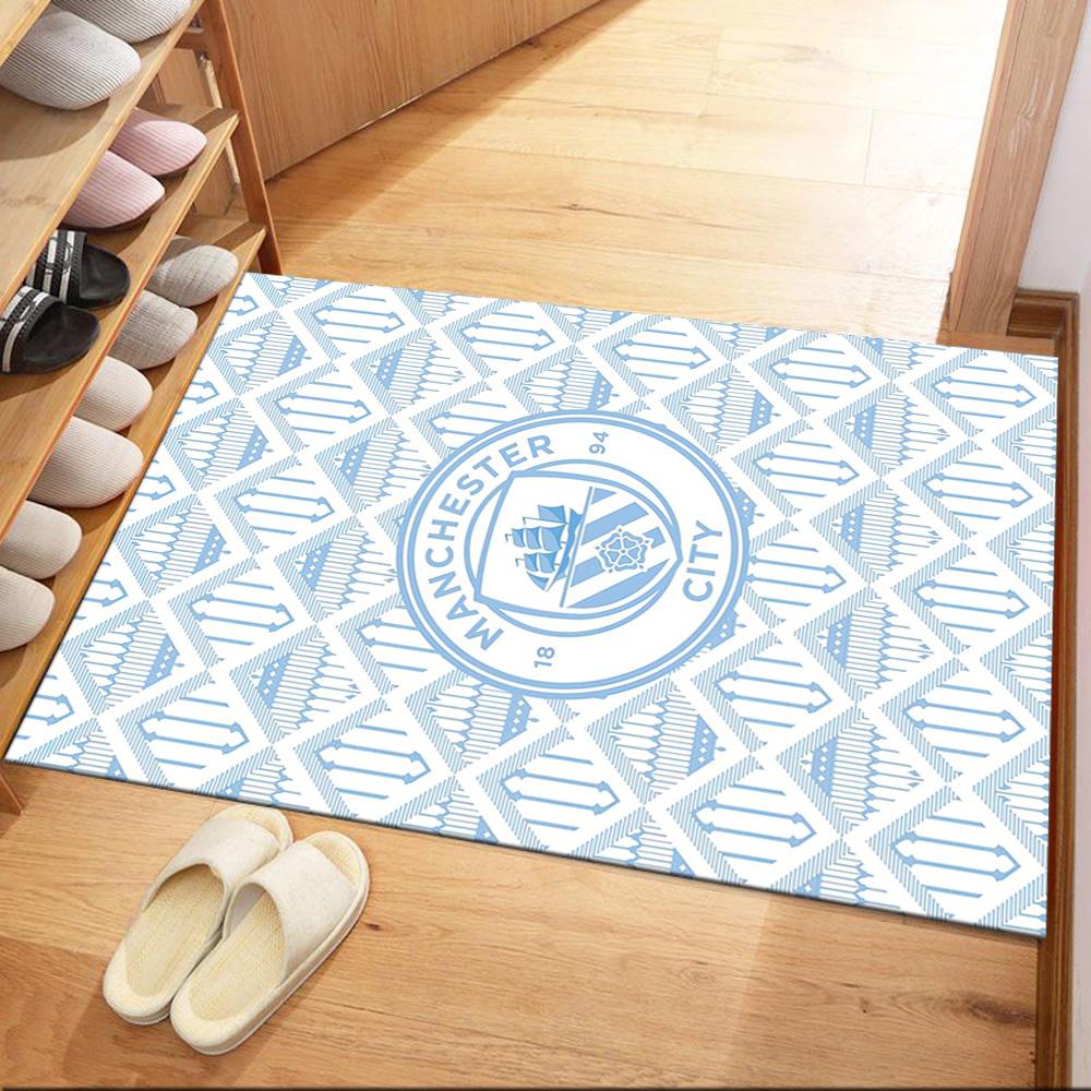 Manchester City Carpet Design For Balcony Living Rooms Outdoor Kitchen Antislip Rug Decorate Offices Spiritual Gift