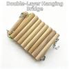 Hanging Hamster Hammock Toy Double-layer Parakeet Climbing Toy  Small Animals