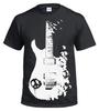 BAND GITARR SVART T-shirt/Banksy/Metal/Fred/Musik/Kråka/Goth/Tatuering/Tee/Present/Topp
