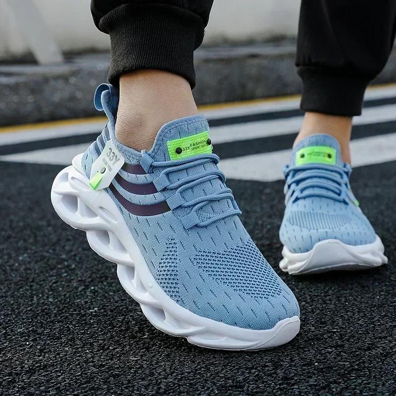 Men's Casual Sports Shoes Breathable Lightweight Outdoor Sports Shoes Jogging Tennis Fashionable Walking Men's Shoes Trainer Men