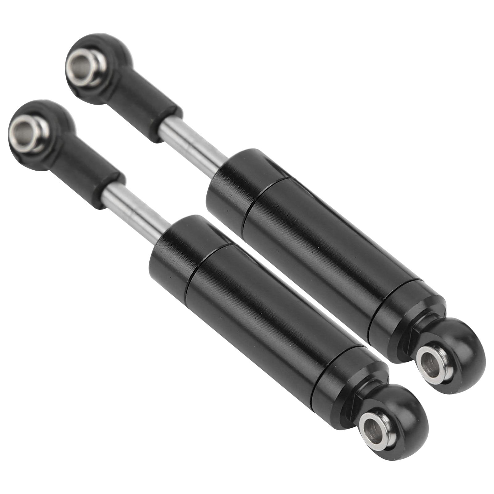 

2Pcs RC 72mm Springless Shock Absorber Alloy Damper for TRAXXAS SLASH 2WD 1 10 RC CarBlack чорний