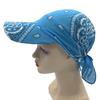 Women India Muslim Retro Floral Cotton Towel Cap  Turban Baseball Hat Wrap