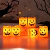 Halloween LED Candles Flameless Battery Operated Safe Tea Lights Indoor Home Decor Party Lights Fake Candles Decor Led Candle