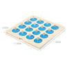 Montessori Memory Chess Game 3D Wooden Puzzle Board Logic Toy Interaction Early Learning Educational Toys for Children Kids Mini