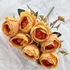 Artificial Rose Bouquet For Wedding Decor And Photography Props With Silk Fabric Material