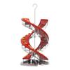 Hummingbird Feeder Spiral Bird Feeder with Multiple Flower Feeding Ports Hanging Outdoor