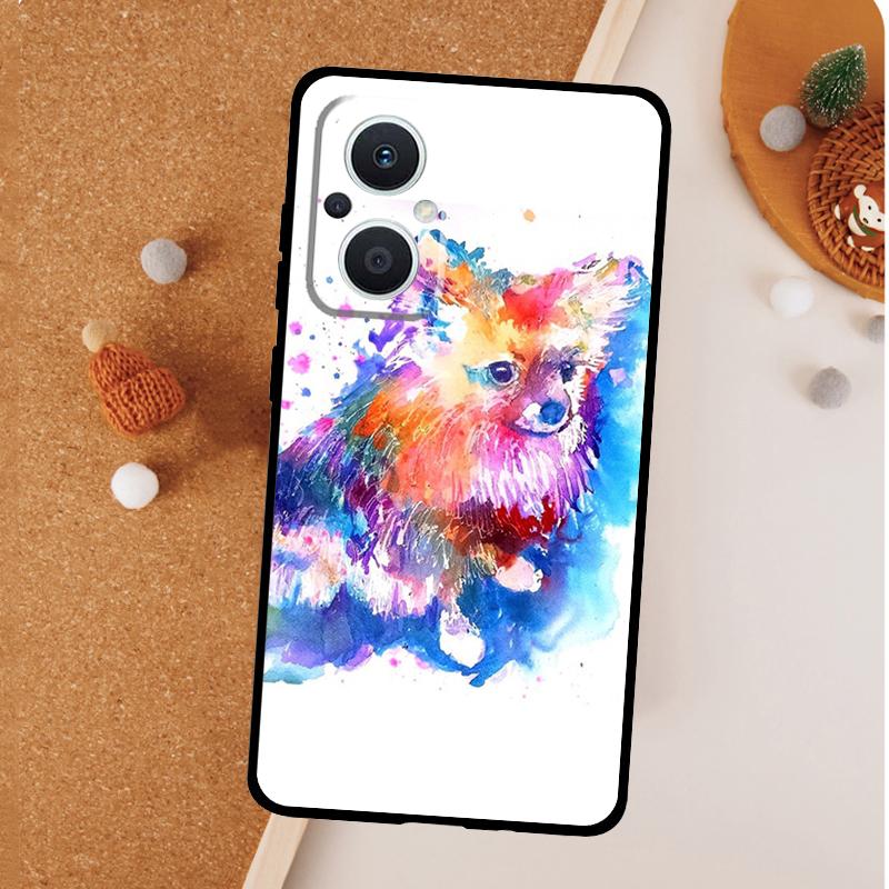 Pomeranian Dog Phone Case For OPPO Reno 12 F 13 F 11 8T 7 8 10 Pro OPPO Find X8 X6 Pro X3 X5 Lite Cover