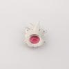 Pink Tourmaline Gemstone 925 Sterling Silver Precious Pendant 0.5" Women Jewelry For Love CP-43-4