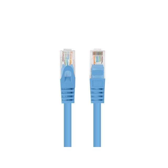 Câble Patchcord - LANBERG - Cat.6 - 0.25M - UTP - 10-pack - Bleu - Fluke Passed