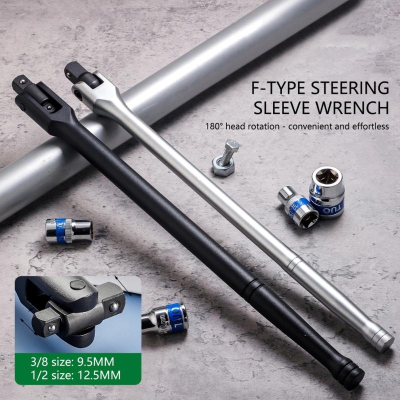 High Strength Ratcheting Socket Wrench Spanner 72 Tooth Mechanism 100Nm Torques for Automotive Repair Tightening Tasks