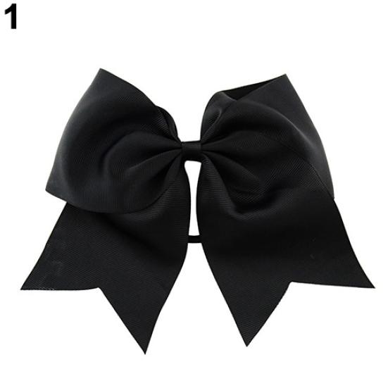 Fascia elastica per capelli Sweet Baby Kids Girls Ponytail Holder con fiocco decorativo