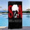 S-Sons of Anarchy SA Beach Towel Microfiber Quick Dry Motorcycle Drama Bath Towel For Pool Beach Travel Biker Series Fans Gift