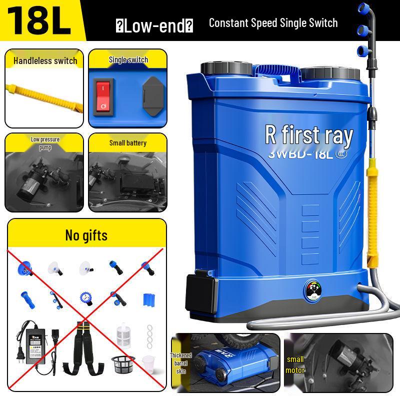 Rechargeable High-Pressure Lithium Battery Agricultural Sprayer Backpack
