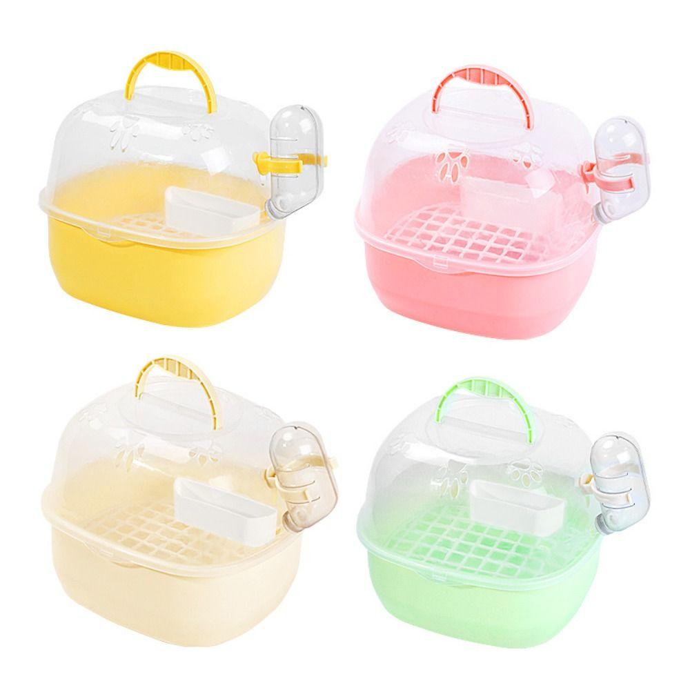 Transparent Travel Bird Cage Large Space Small Animal Carrier Universal Parrot Carry Box Small Pet
