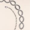 Waist Chain Women'S High Sense Women'S Retro Silver With Skirt Metal Chain Belt Waist Chain