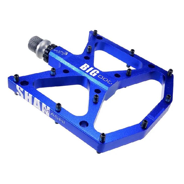 New Ultralight Bicycle Pedals Part Anti-slip CNC Aluminum Body Road MTB Flat Foot Cycling Sealed 3 Bearing Mountain Bike Pedal