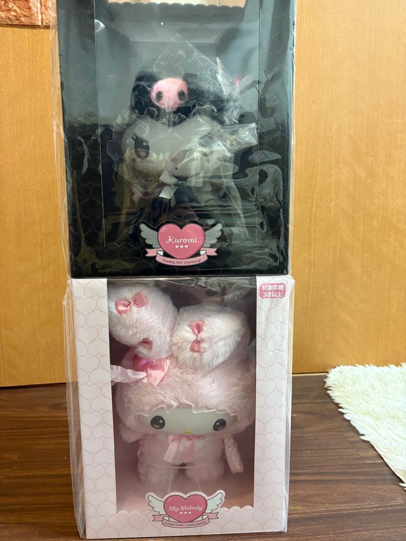

[USED] Sanrio Anniversary Limited My Melody Kuromi Soft Vinyl Face Doll