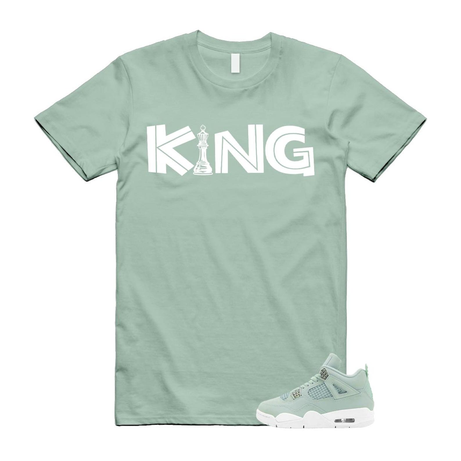 4 Seafoam Green White Sail T Shirt Match KING XL