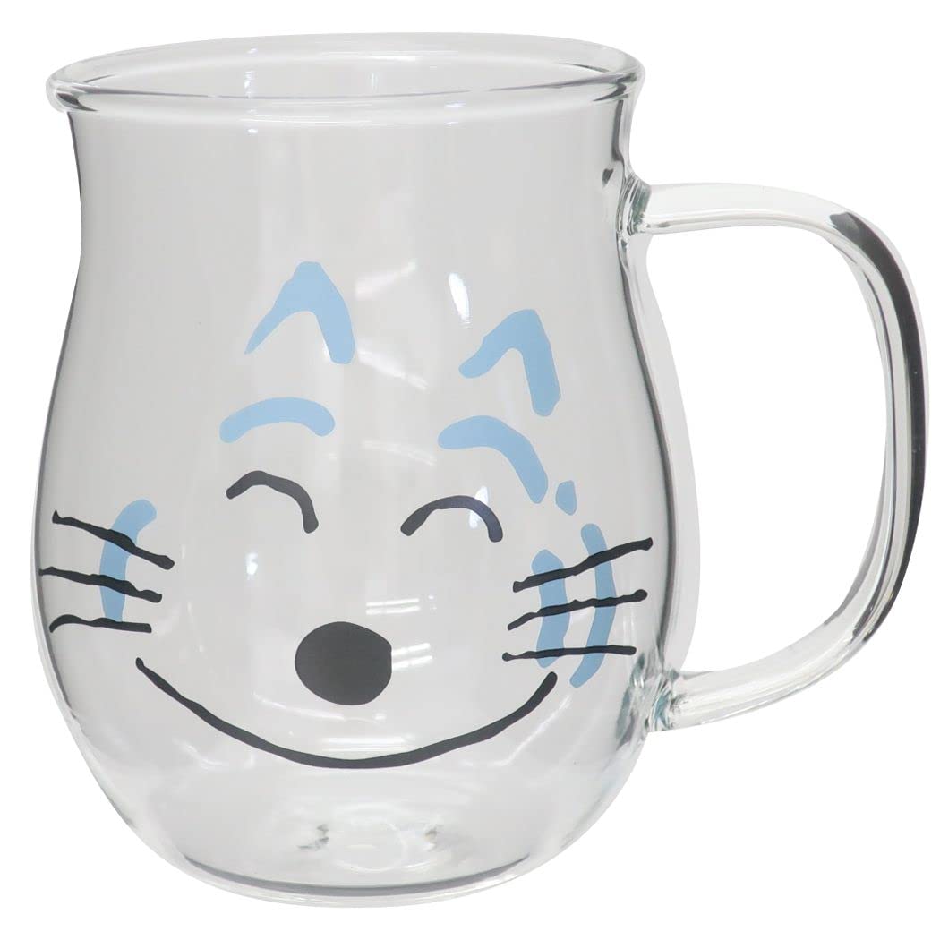 

11 cat heat resistant glass 2 tabby cat