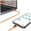 USAMS SJ774 PD 30W USB-C/Lightning cable 1.2m orange