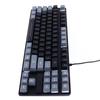 Gaming Keyboard USB 87 Keys RGB Backlit Floating Keycaps Contrast Color Space Saving Wired Keyboard