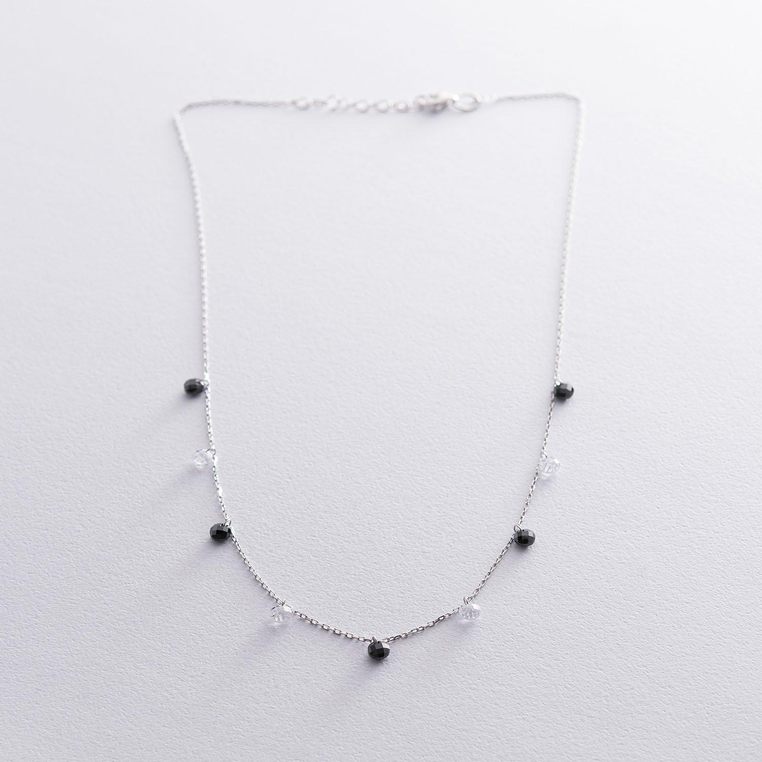 

Срібна каблучка з фіанітами. 40 cm срібний