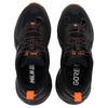 MLB Curve Runner Slip Resistant, Abrasion Resistant, Breathable Low top Casual Shoes Unisex Black 3ARNC035N-50BKS