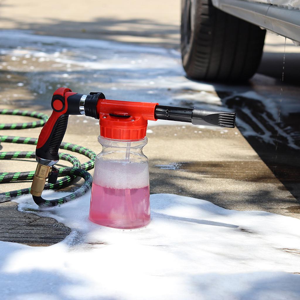 1L Schaumsprühdüse Autowäsche Mehrzweck-Autowaschsprühgerät Zubehör für die Autowäsche Gartenpflanzzubehör