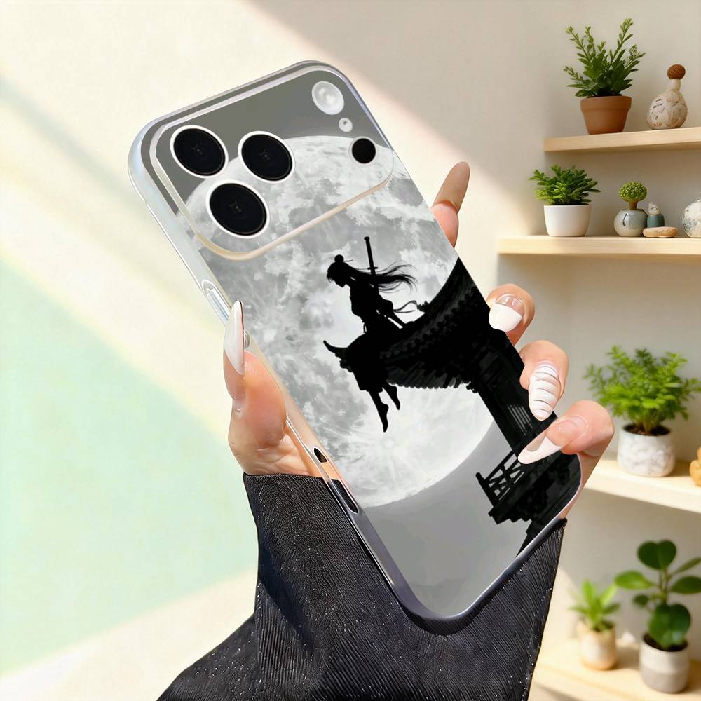 Samurai Warrior Geisha Cool For iPhone 11,12,13,14,15,16,17,Pro,Max,Plus,Mini,SE4,E Phone Case With Magsafe Wireless