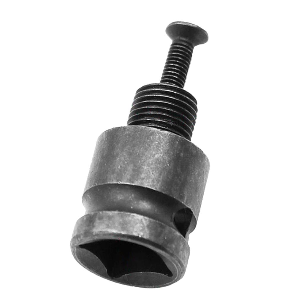 Chuck Converter 1/2 '' Drill Adapter with Screw-gray