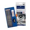 Set d'esquisses - FABER-CASTELL - Crayon graphite - Couleur graphite - Adulte - Mixte