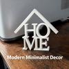 Letrero de Mesa para el Hogar Impreso en 3D, Letrero de Letras Moderno Independiente para el Hogar, Letrero Decorativo de Palabras para Mesa, Regalo de Inauguración para Casa Nueva