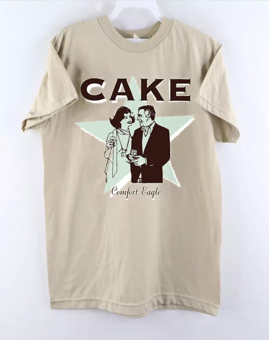 Cake Comfort Eagle Band For Men Women Short Sleeve Sand All Size Shirt XXXXL