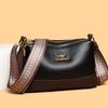 Stylish Multi-layer Stone Pattern Shoulder Crossbody Bag with Tassel – Large Capacity Lycée Women's Bag