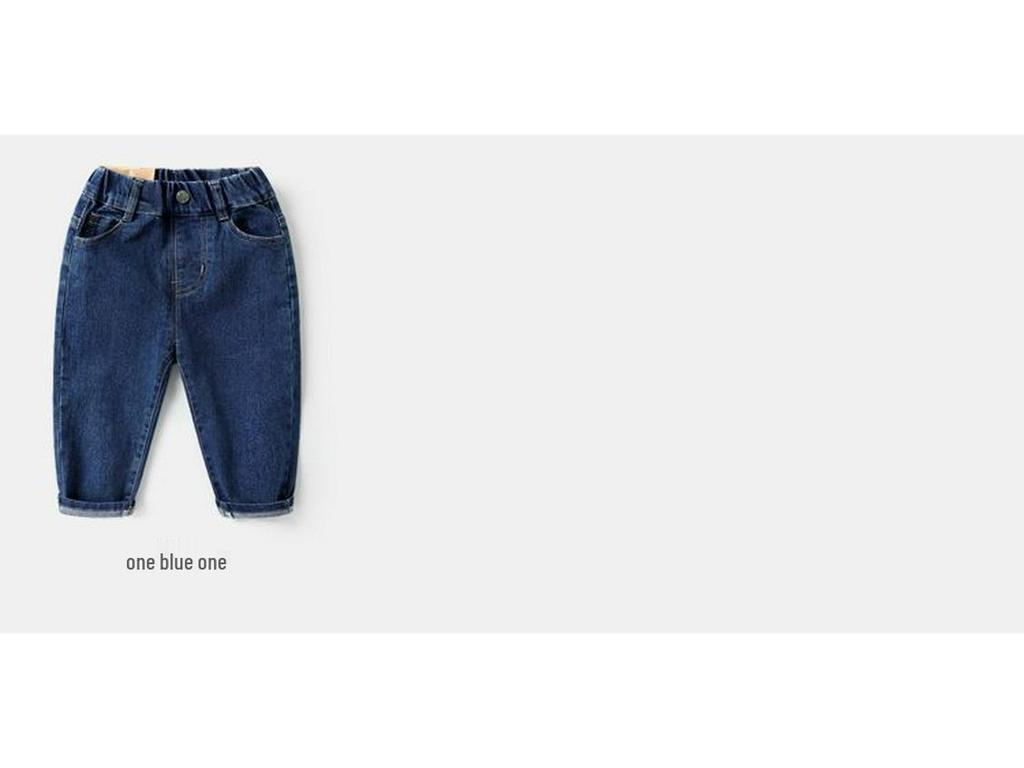 2025 Boys' Fashion Jeans: Spring & Autumn Toddler Pants