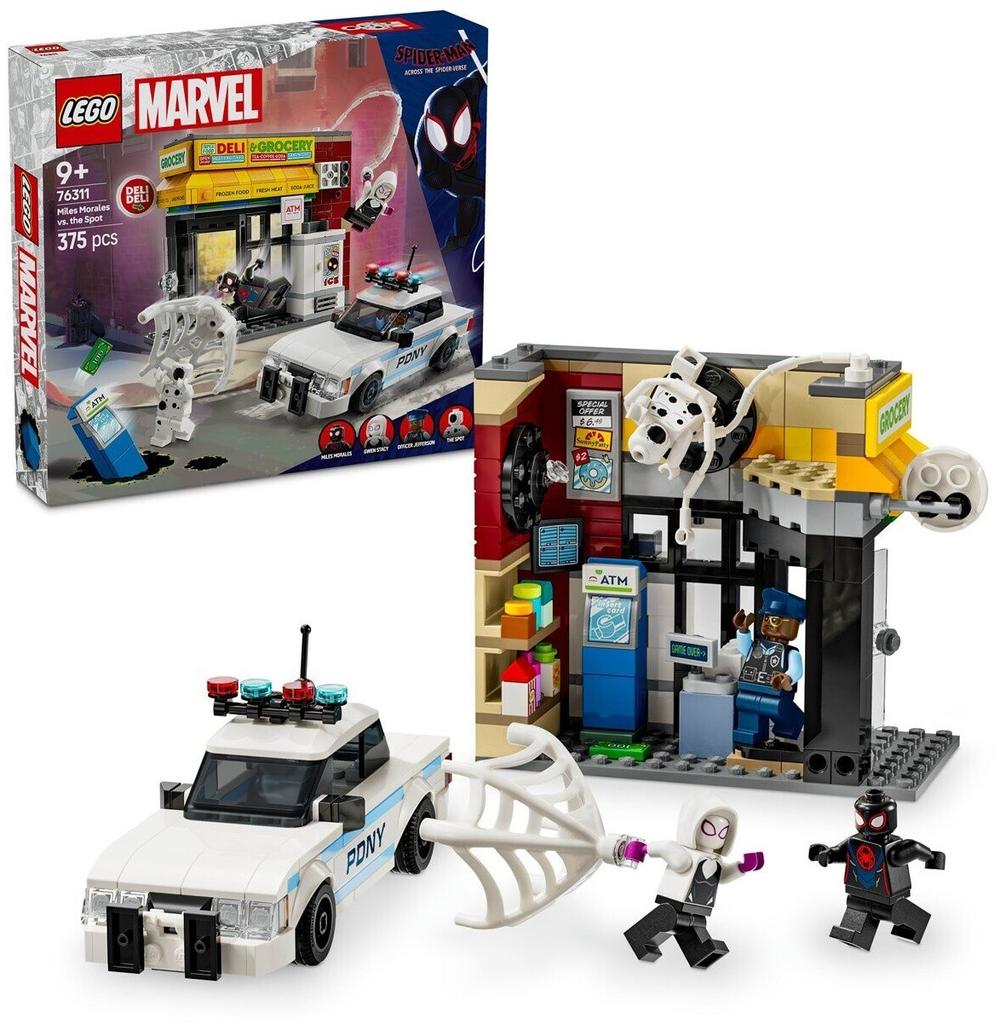 LEGO конструктор Marvel – Spider – Verse: Майлз Моралес против Спота (76311)