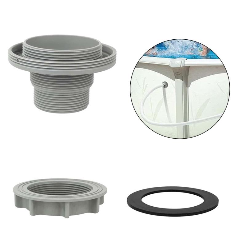 Multifuntional Pool Replacement Filter Pool Hose Connector Plastic Texture Suitable for 10744 Connector Compatibility