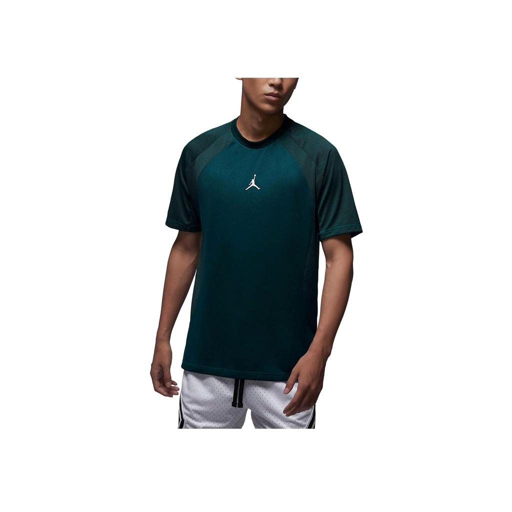 Jordan Dri-Fit Adv Sport Logo Print Quick-Dry Short Sleeve T-Shirt Men Tops Deep-Green DZ0576-336