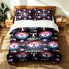Texas Rangers (14) 3pc Set Suitable for Master Bedrooms Soft and Comfortable an Ideal Gift for Family and Friends Includes One Duvet Cover and Two Pil