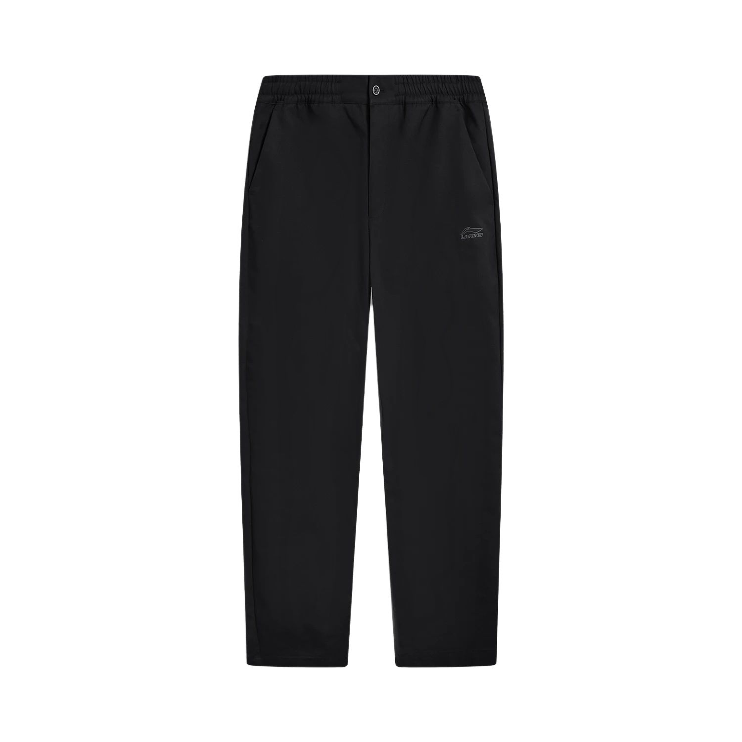 Li-Ning Серия «Спортивный образ жизни» Однотонные Простые Универсальные Прямые Повседневные Брюки Мужские Брюки AKXW095-3 XL