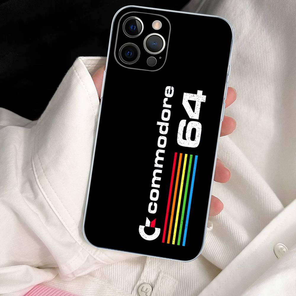 C-Commodore 64 Phone Case For IPhone 17 16 15 14 13 12 11 Pro Max Plus Soft Cover Personalized DIY