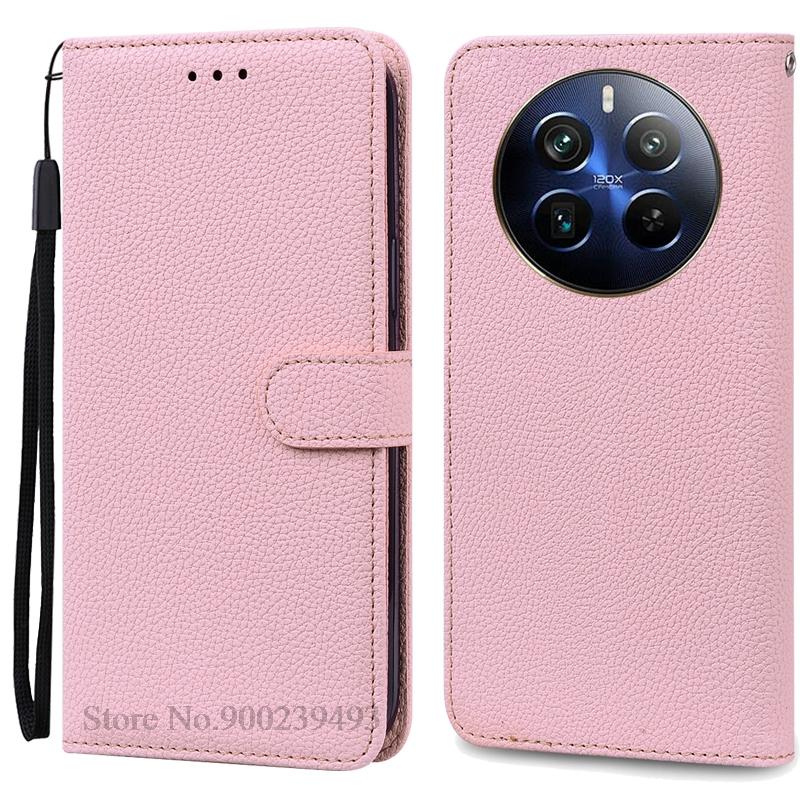 For Realme 12 Pro Plus Case Leather Wallet Flip Cover Phone Case For Realme 12 Pro 5G Case Coque Fundas For Realme 12 Pro+ Cover
