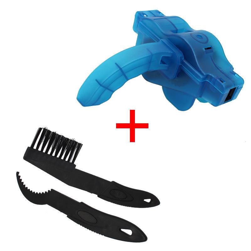 Motorcycle & Bicycle Chain Cleaning Brush - Square Head Tool for Bike Maintenance