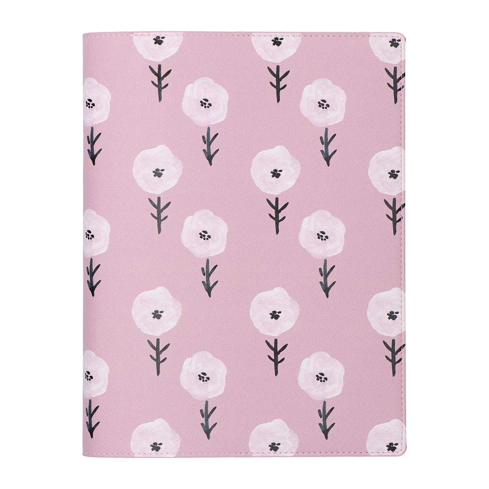 

Marks System Notebook A5 Regular Size Binder with Trial Refills Pattern 2 Flower ODR-DC11-A