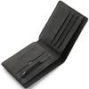 2023 Men's Genuine Leather Slim Zipper Wallet – Vintage Soft Short Coin Purse