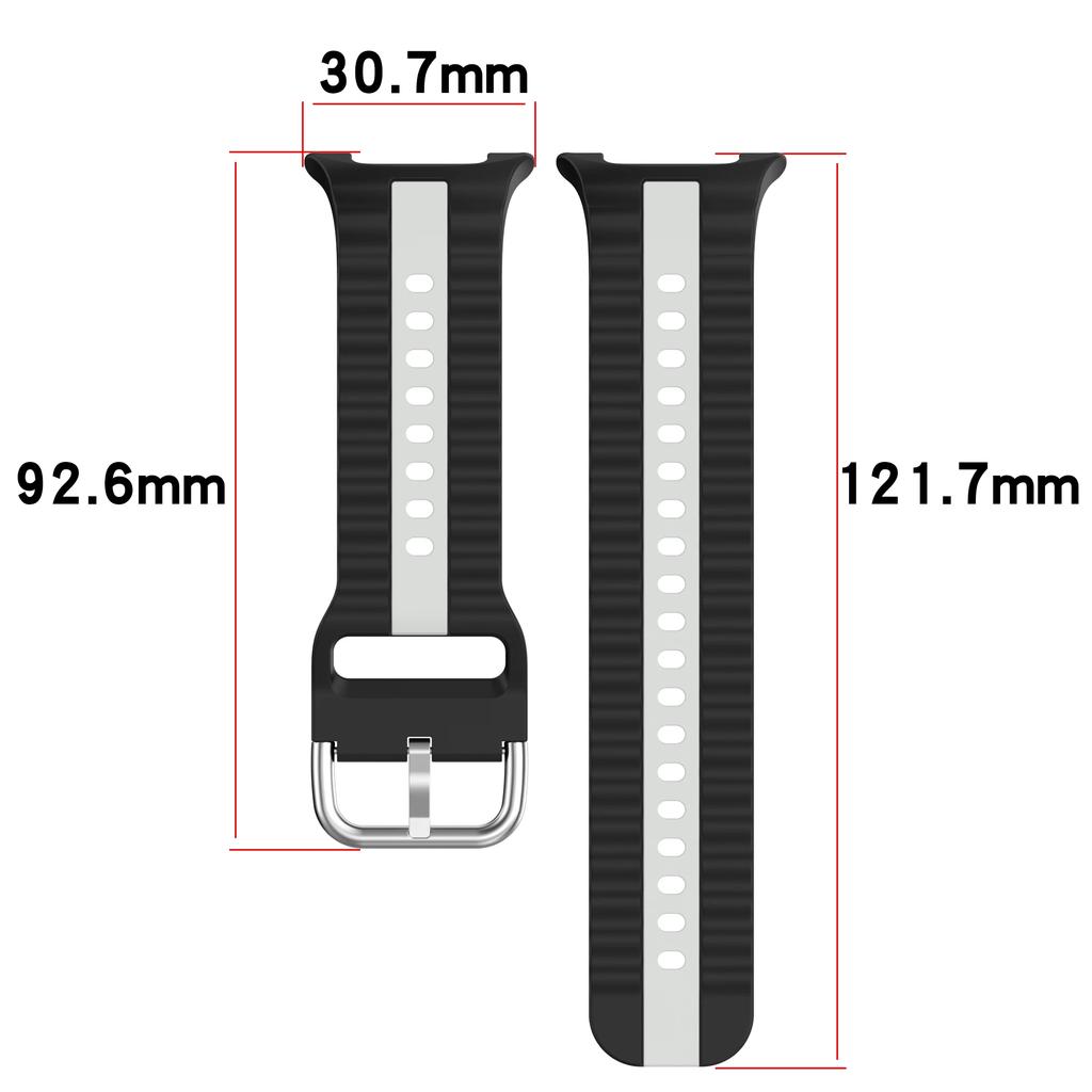 Sports Silicone Strap for Samsung Galaxy Watch 8 Classic 46mm 44mm 40mm Quick Breathable Wristband for Galaxy Watch 8 Accessorie