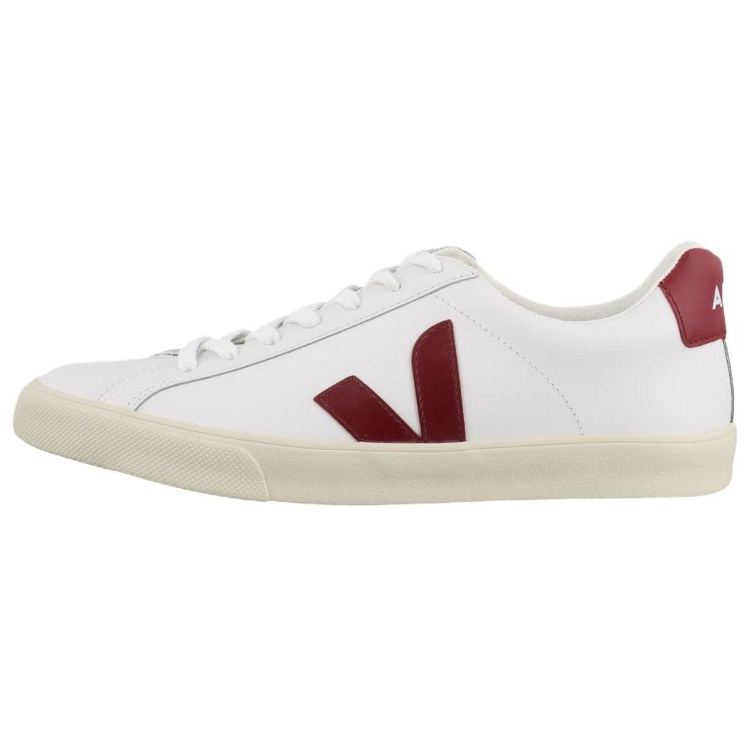 VEJA Esplar Low top Stylish Skateboarding Shoes Unisex White Red EO022110 41