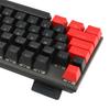 Mechanical Keyboard 87 Keys Blue   RGB Backlit Contrast Color Ergonomic Wired Keyboard for Laptop Desktop PC