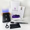 V light Hair Extension Machine Set Kit With V light glue Original V Light Technology Tool Hair Extension Machine For Tape glue