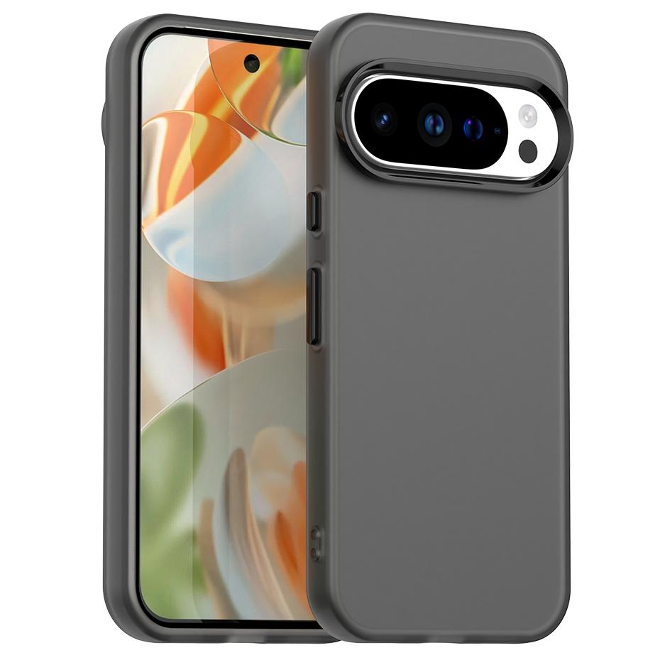 Pixel 10/10 Pro/9/9 Pro Mattes Case, leicht, Sturzschutz, Schlanker Schutz, Transluzente Hülle für Google Pixel 10/9 Pro XL